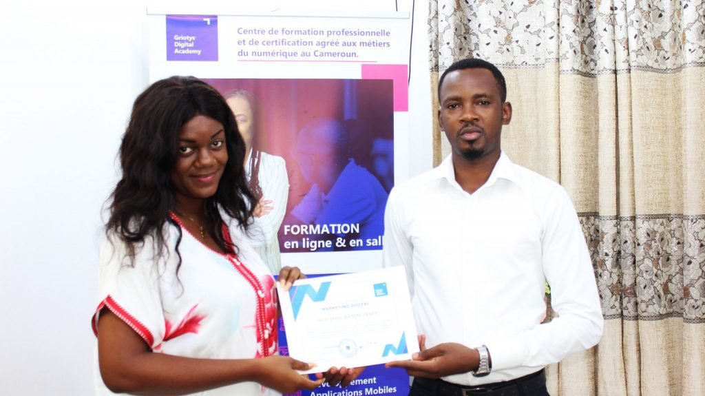 Soleil-Banini-temoignage-formation-marketing-digital-Griotys-Digital-Academy-Cameroun